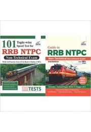 Crack RRB NTPC Non Technical Exam (Guide + 101 Topic-wise Tests + 14 Practice Sets Online/ Offline) 2nd Edition